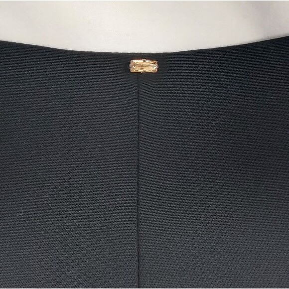 Sportmax Viscose Blend Black Double Breasted Peplum Blazer Vest 12 - Picture 6 of 16